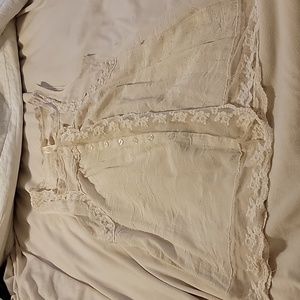 Adiva cream medium tank top